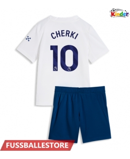 Günstige Manchester City Rayan Cherki #10 3rd trikot Kinder 2026-27 Kurzarm (+ Kurze Hosen)